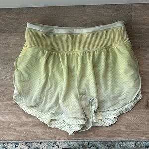 Free People Movement Light Neon Green Athletic Short